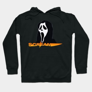 scream VI  (Scream 6)  scary horror movie graphic design by ironpalette Hoodie